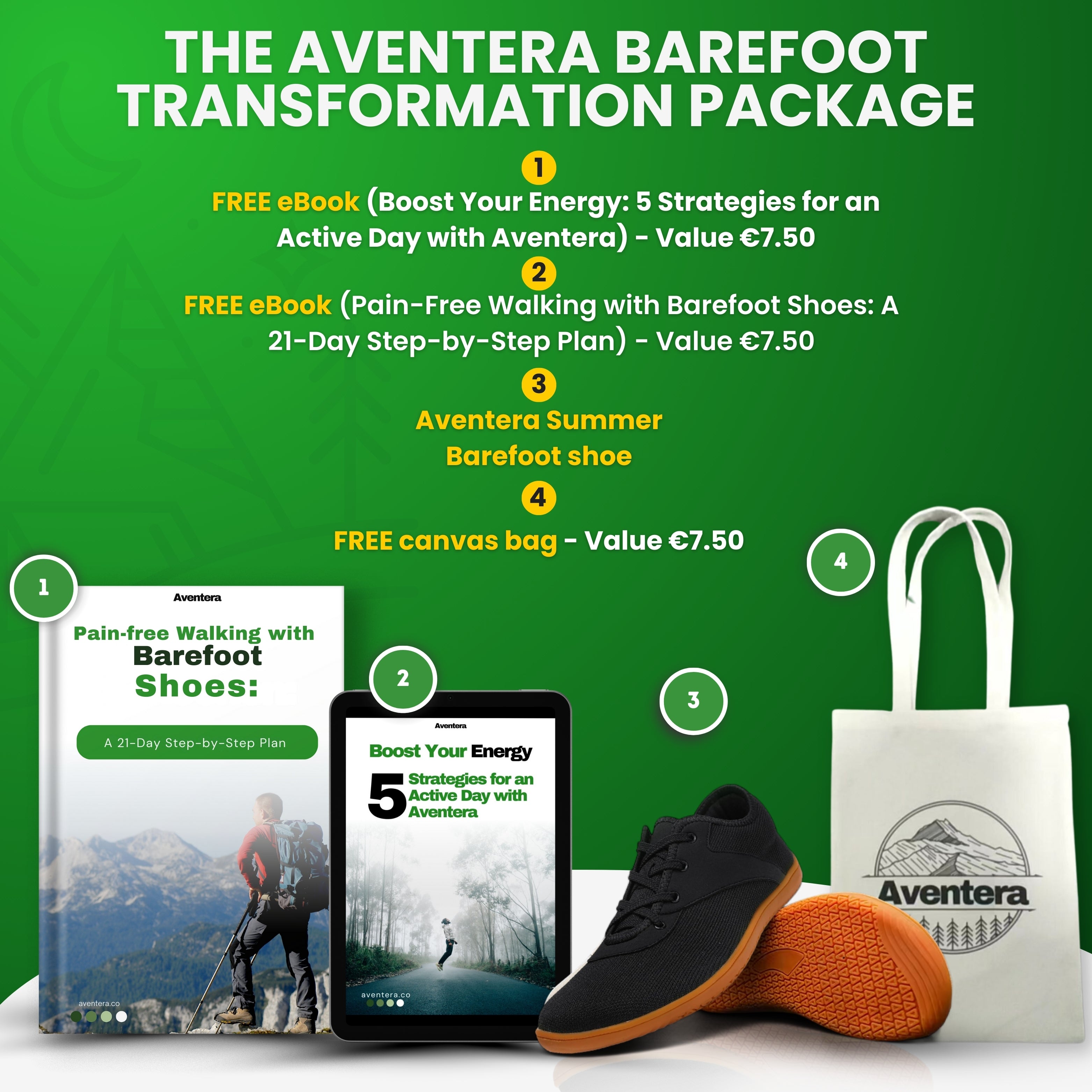 Aventera Summer | Healthy And Comfortable Barefoot Shoes