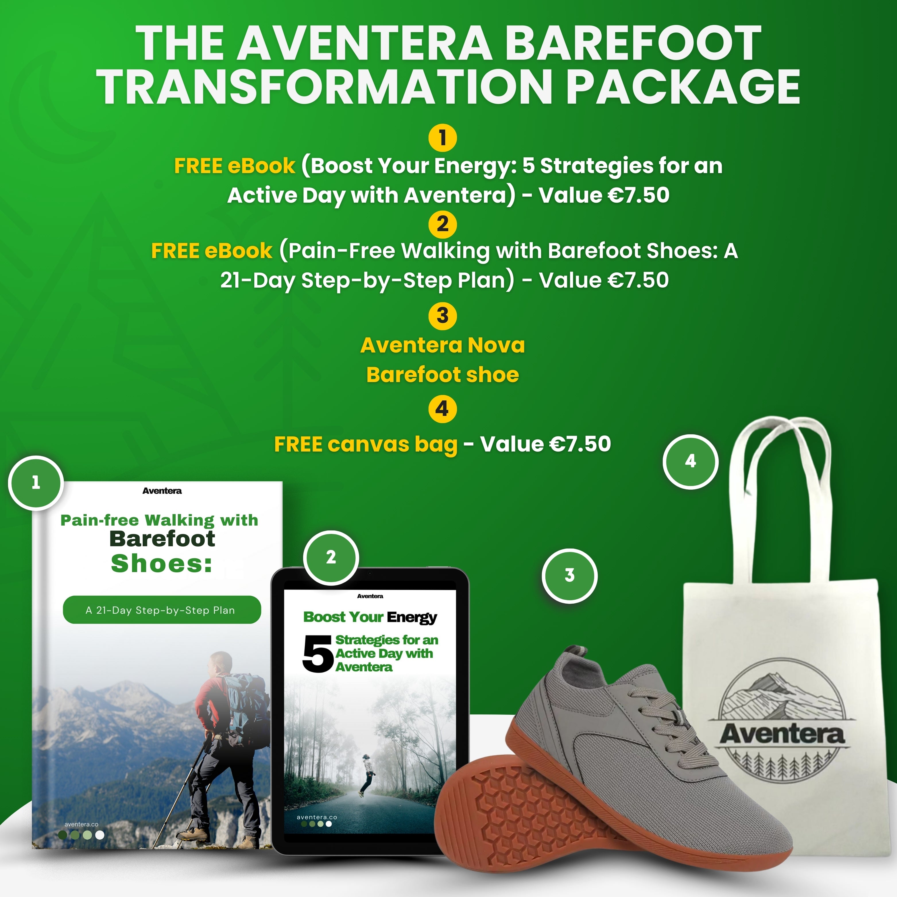 Aventera Nova | Healthy And Comfortable Barefoot Shoes