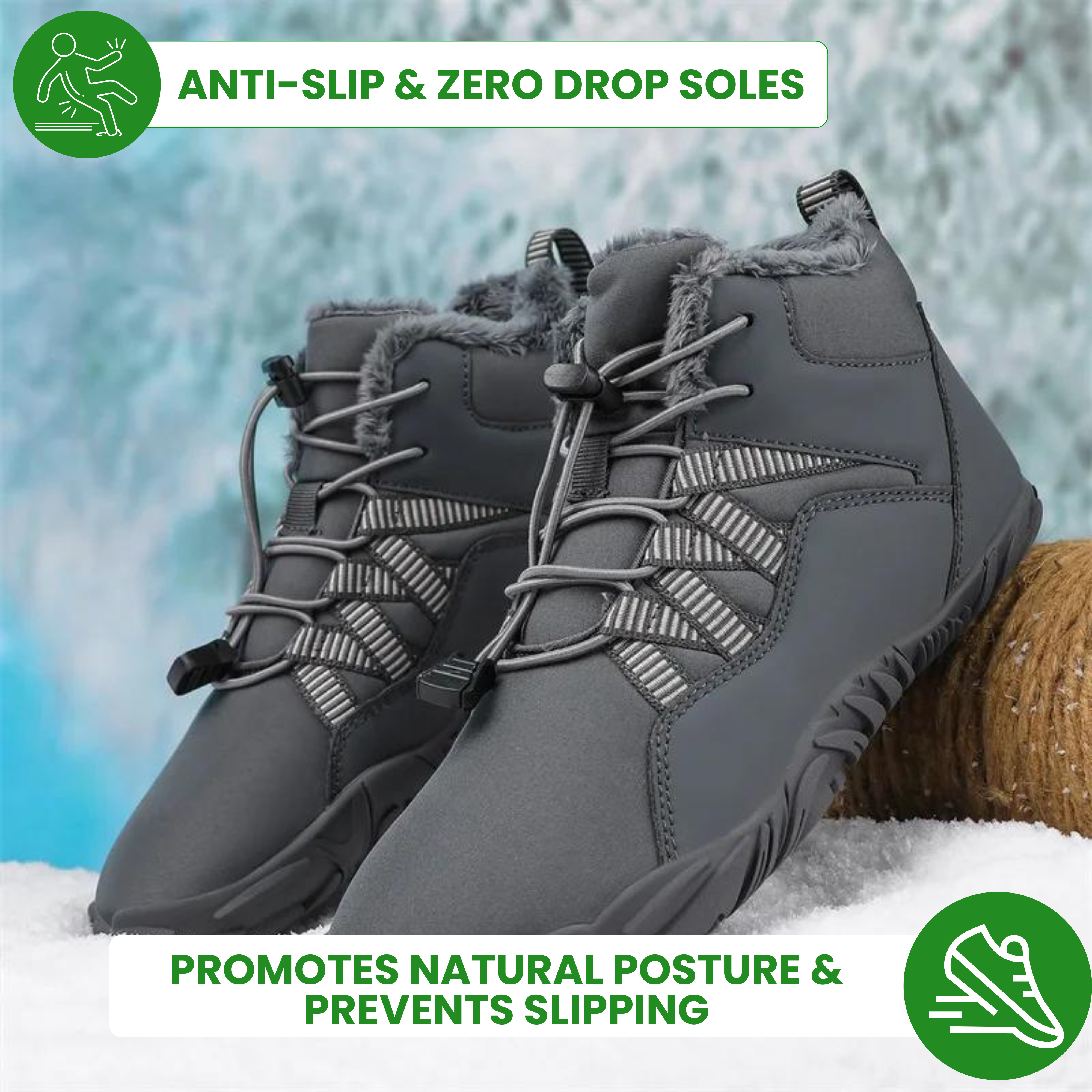 Winter 2.0 | Healthy, Warm & Water-Resistant Barefoot Shoes (BOGO)