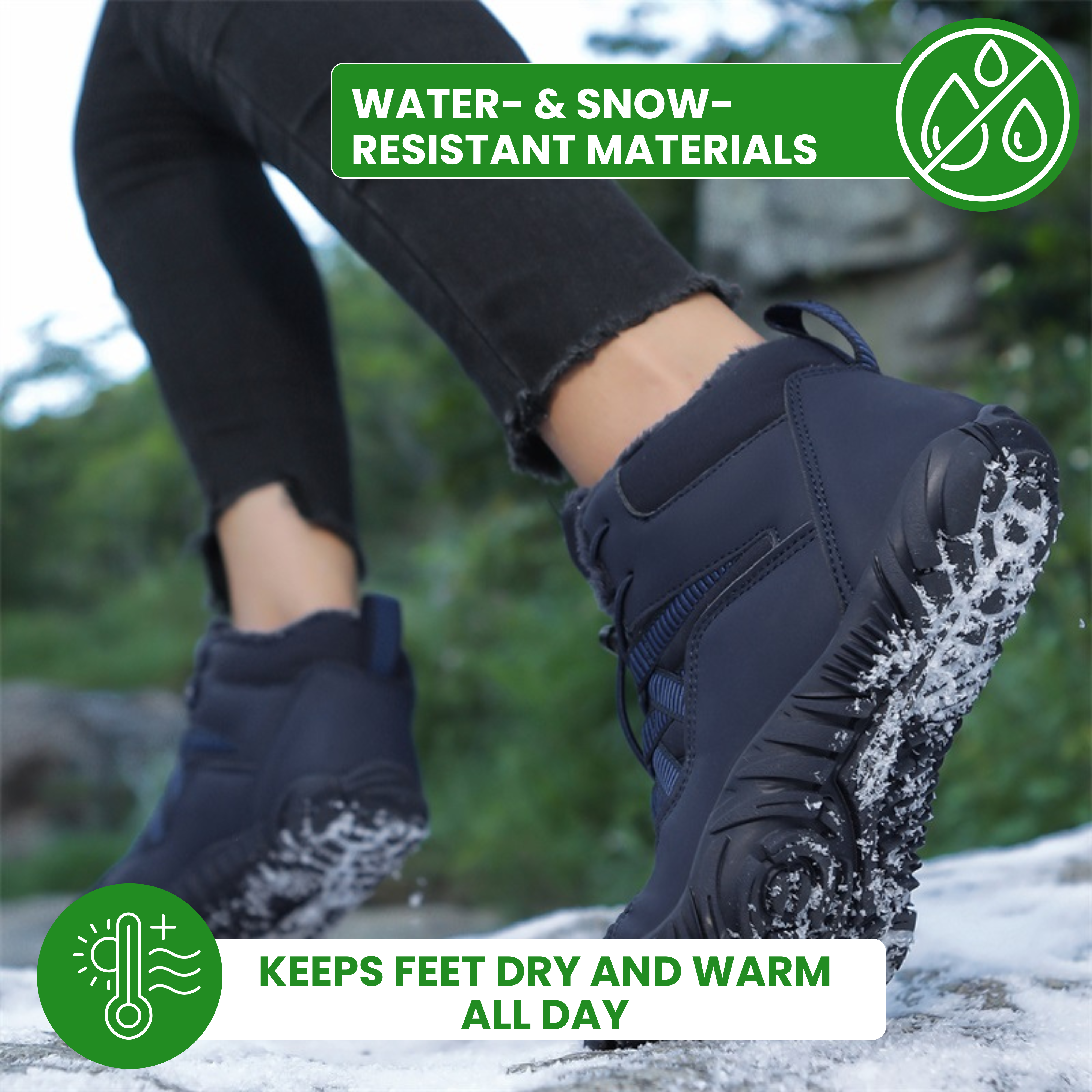 Winter 2.0 | Healthy, Warm & Water-Resistant Barefoot Shoes (BOGO)