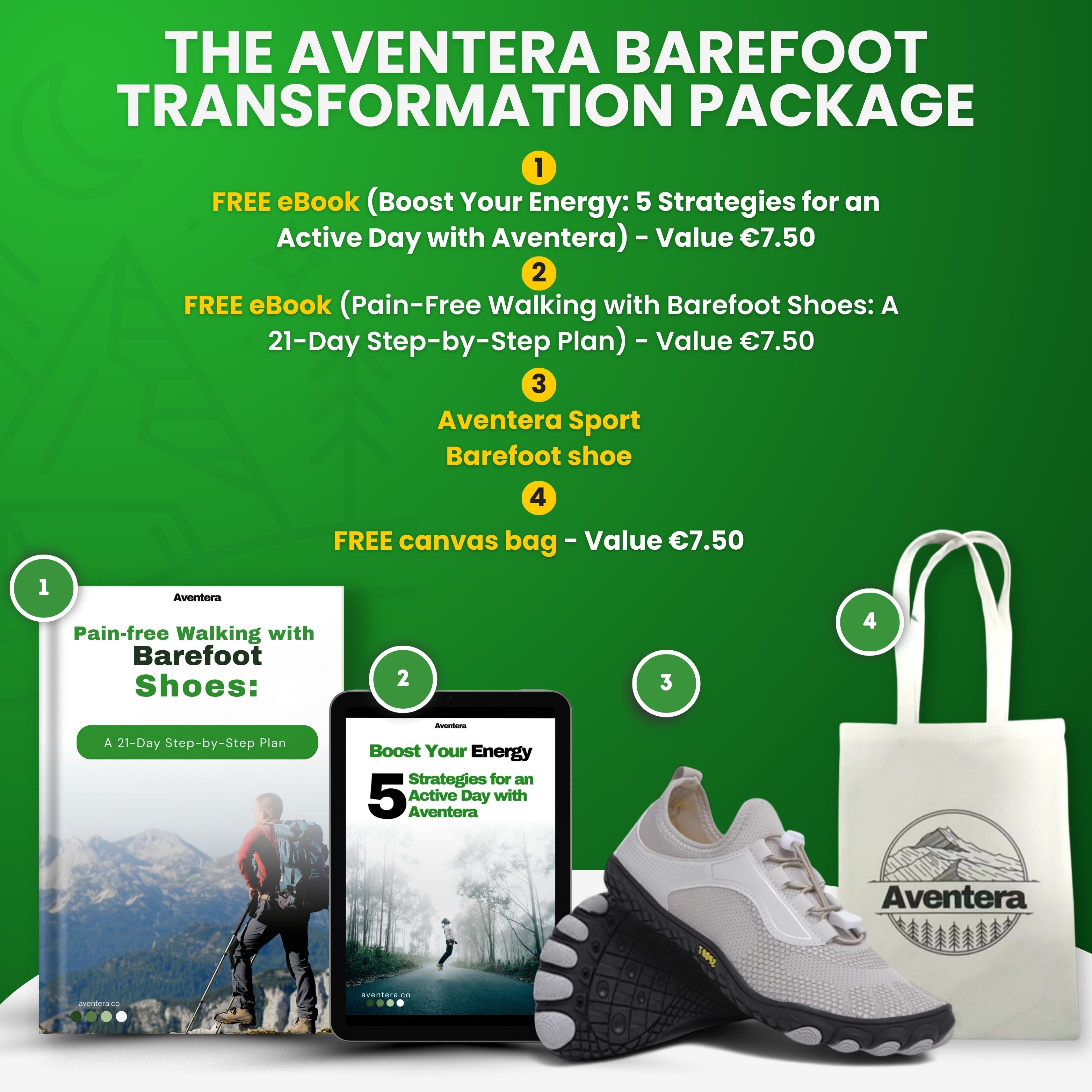 Aventera Sport | The Healthy And Comfortable Barefoot Shoes