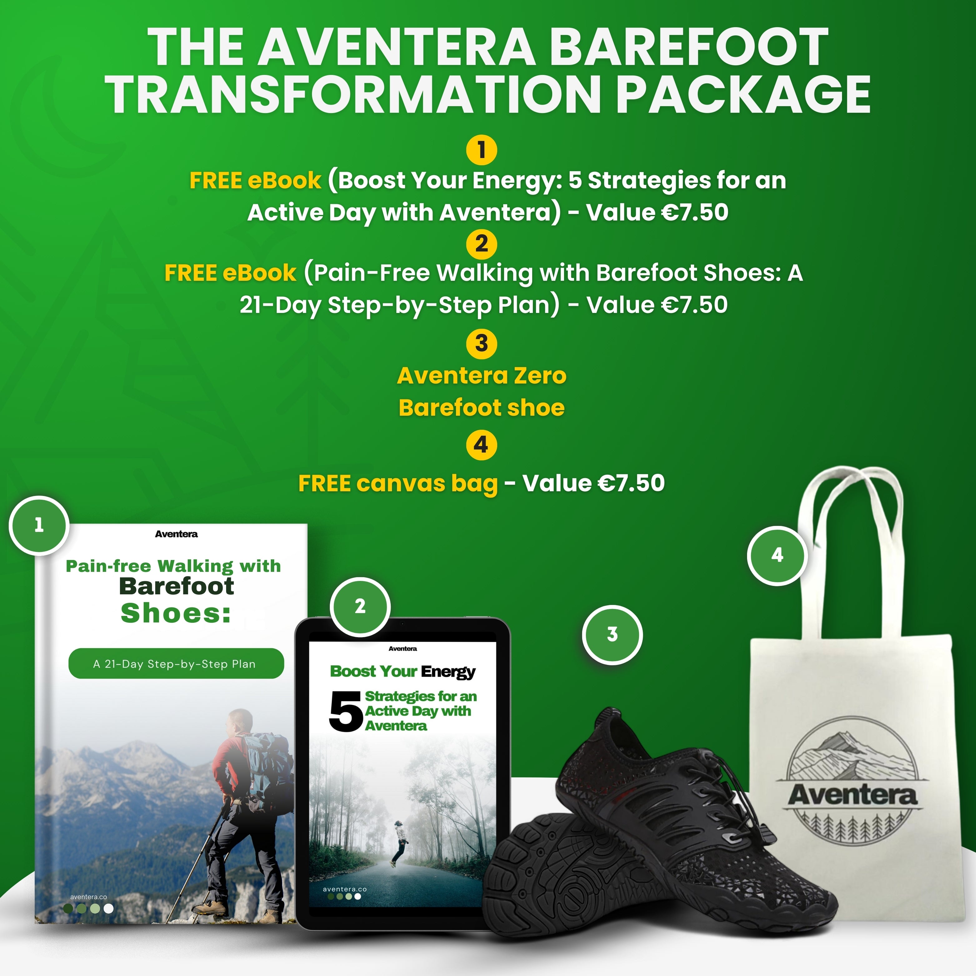 Aventera Zero | The Unisex Barefoot Shoe