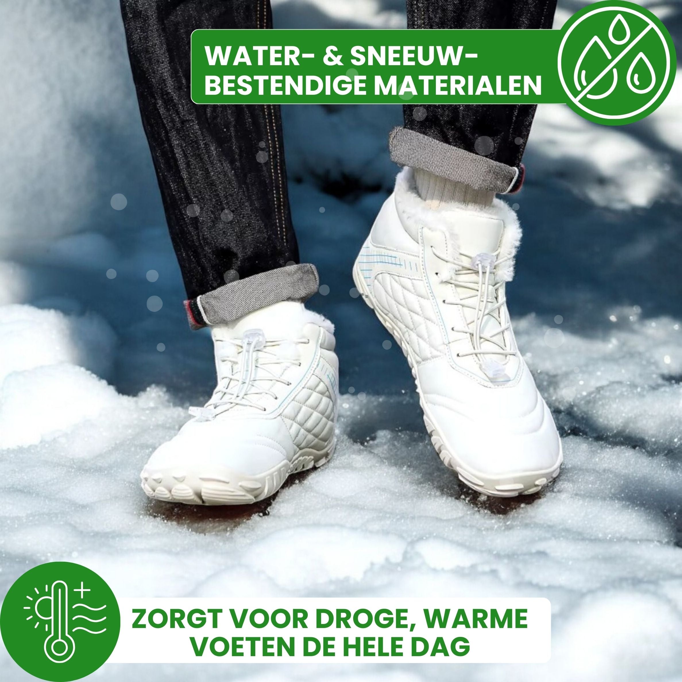 Artic | Warme en Waterafstotende Barefoot Schoenen